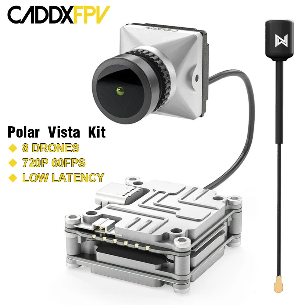 Polar Vista Kit Starlight Digital Fpv Hd ระบบกล้อง 16:9 720p 60fps Fov 162 สําหรับ Fpv Rc Racing Dro