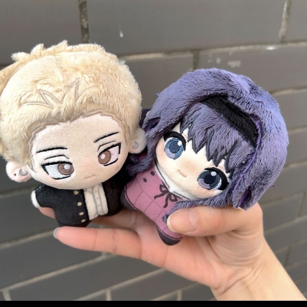 10CmThe ดอกไม้หอม Blooms พร้อม Dignity คอสเพลย์ Kaoruko Waguri Rintaro Tsumugi ตุ๊กตาจี้พวงกุญแจปาร์