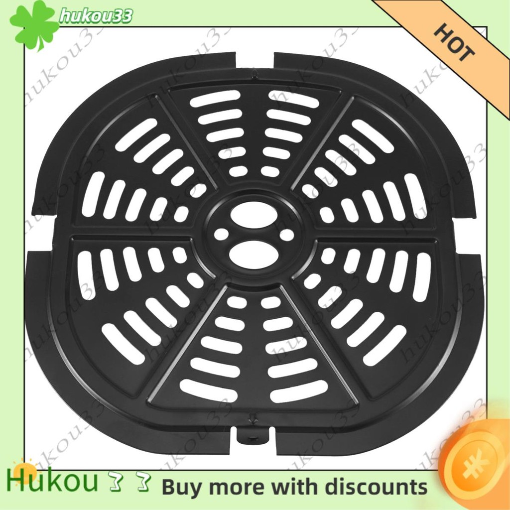 Air Fryer กระทะย่าง Square Non-Stick Air Fryer BBQ กรอบแผ่นถาดสําหรับ 5QT Air Fryers 8 ใน Square Non