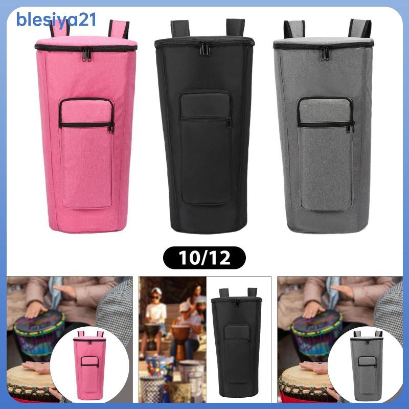 [blesiya21] Djembe Drum Bag African Drum Carry Case Show with Shoulder Strap Dustproof Travel Carryi