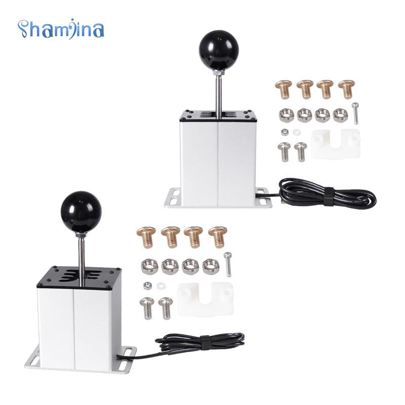 [Shamjina] USB Simulator Shifter Win10 Win7 XP H Gear Shifter Fit สําหรับ Logitech G29 G27 G25