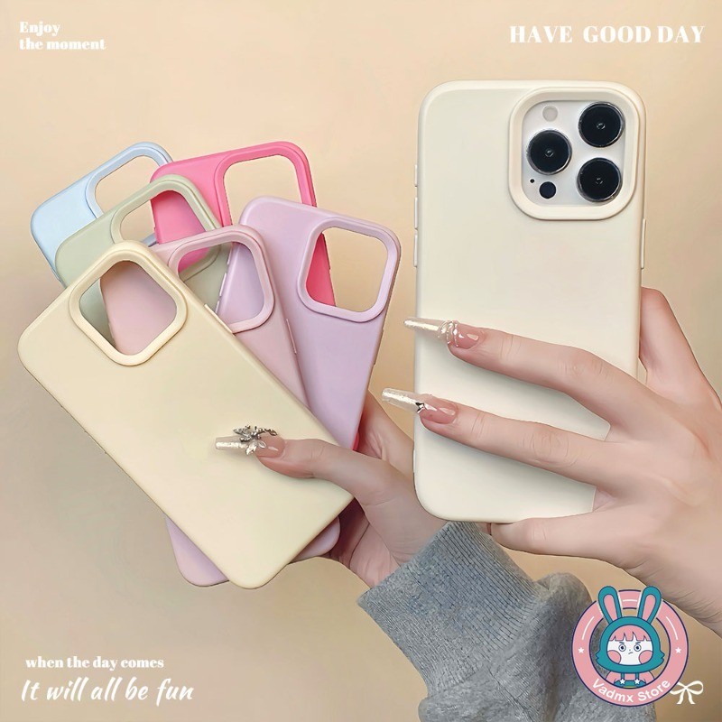 Dopamine Matte Casing สําหรับ Redmi Note 15 14 13 12 Pro Plus Turbo 12R 12T Pro Plus 5G Solid Candy Color Phone Case เรียบง่ายน่ารักสีสัน Frosted Plain Cases Soft ฝาหลัง - รูปที่ 2