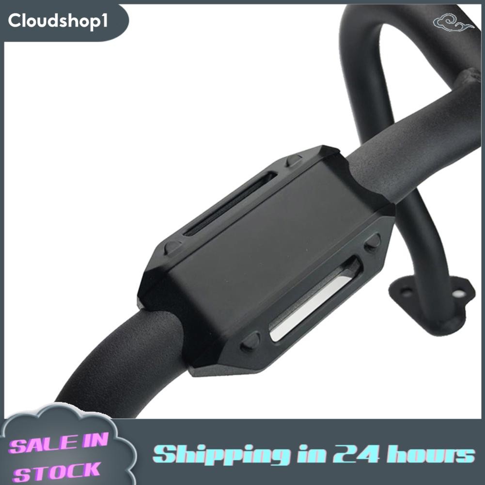 Cloudshop1 Cloudshop1 เครื่องยนต์รถจักรยานยนต์ GUARD ป้องกันกันชนตกแต่งบล็อก 25 มม.แถบกันกระแทก 2 ชิ