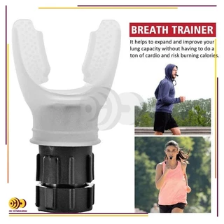 เครื่องฝึกหายใจในช่องท้อง Lung Exerciser Expander อุปกรณ์ฝึกกัดปาก หายใจ ออกกําลังกาย ฟิตเนส สําหรับทางเดินหายใจ