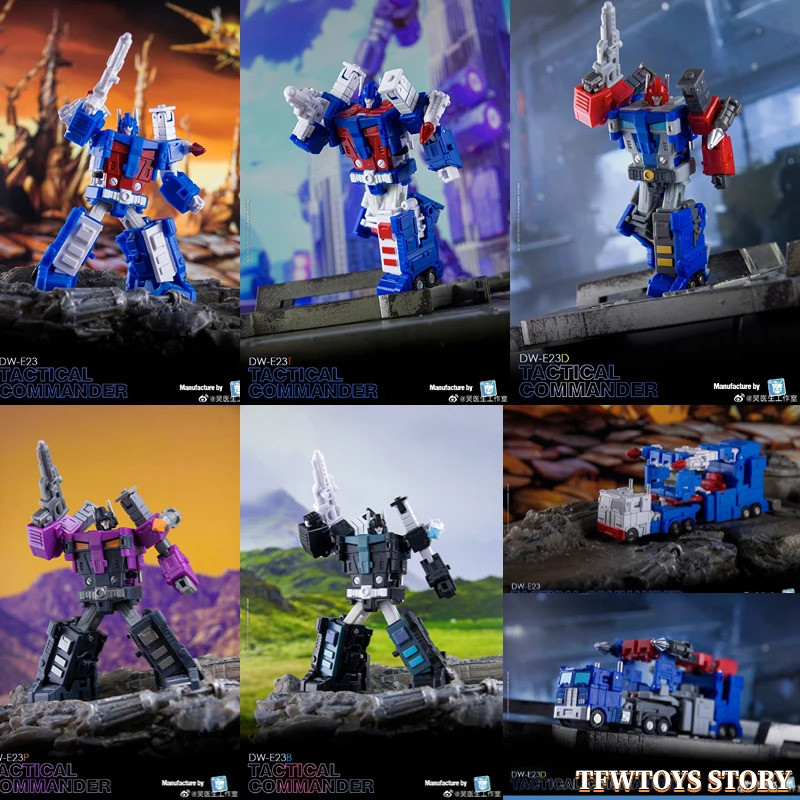 in stockNEW DR. WU Transformation DW-E23 DW-E23T DW-E23D DW-E23B DW-E23P MINI Magnus Tactical Comman