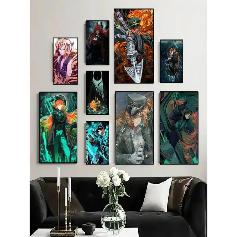 Ismael โปสเตอร์เกมเคลื่อนไหวโดย Ilimbus บริษัท Wall Art สําหรับตกแต่งบ้านตกแต่งห้องภาพวาดดิจิตอลสําห