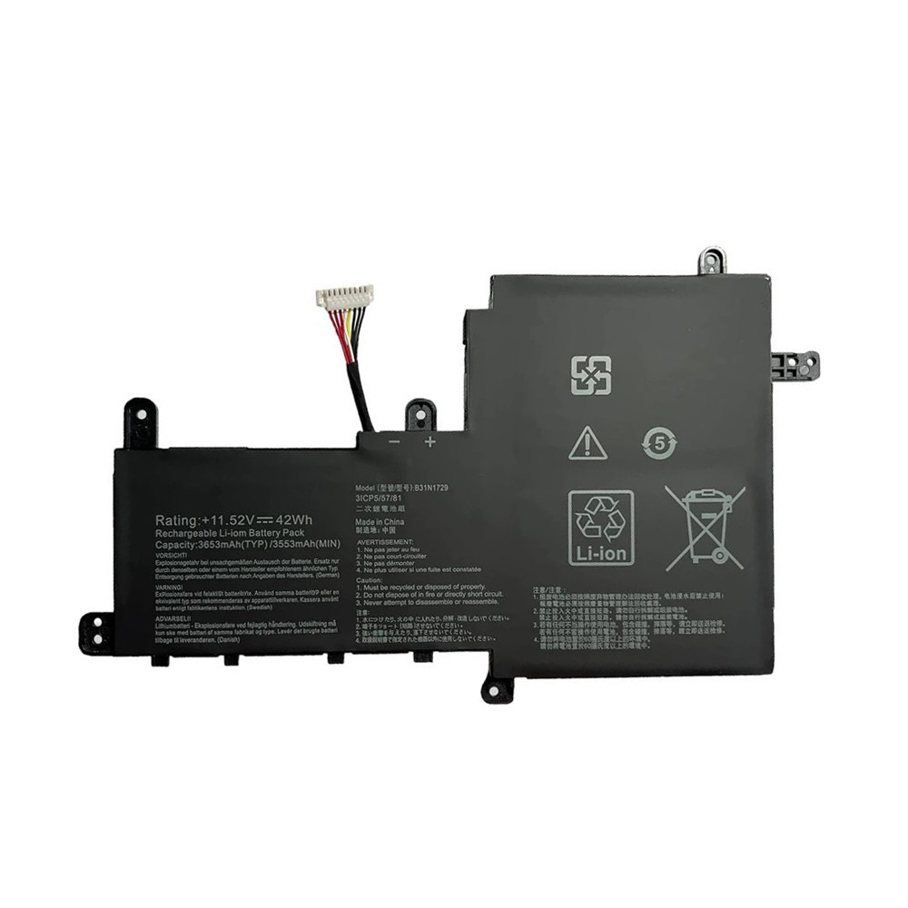 เหมาะสำหรับ ASUS Lingyao S2 รุ่น S5300F โน้ตบุ๊ก S15 S5300U S530U B31N1729 แบตเตอรี่