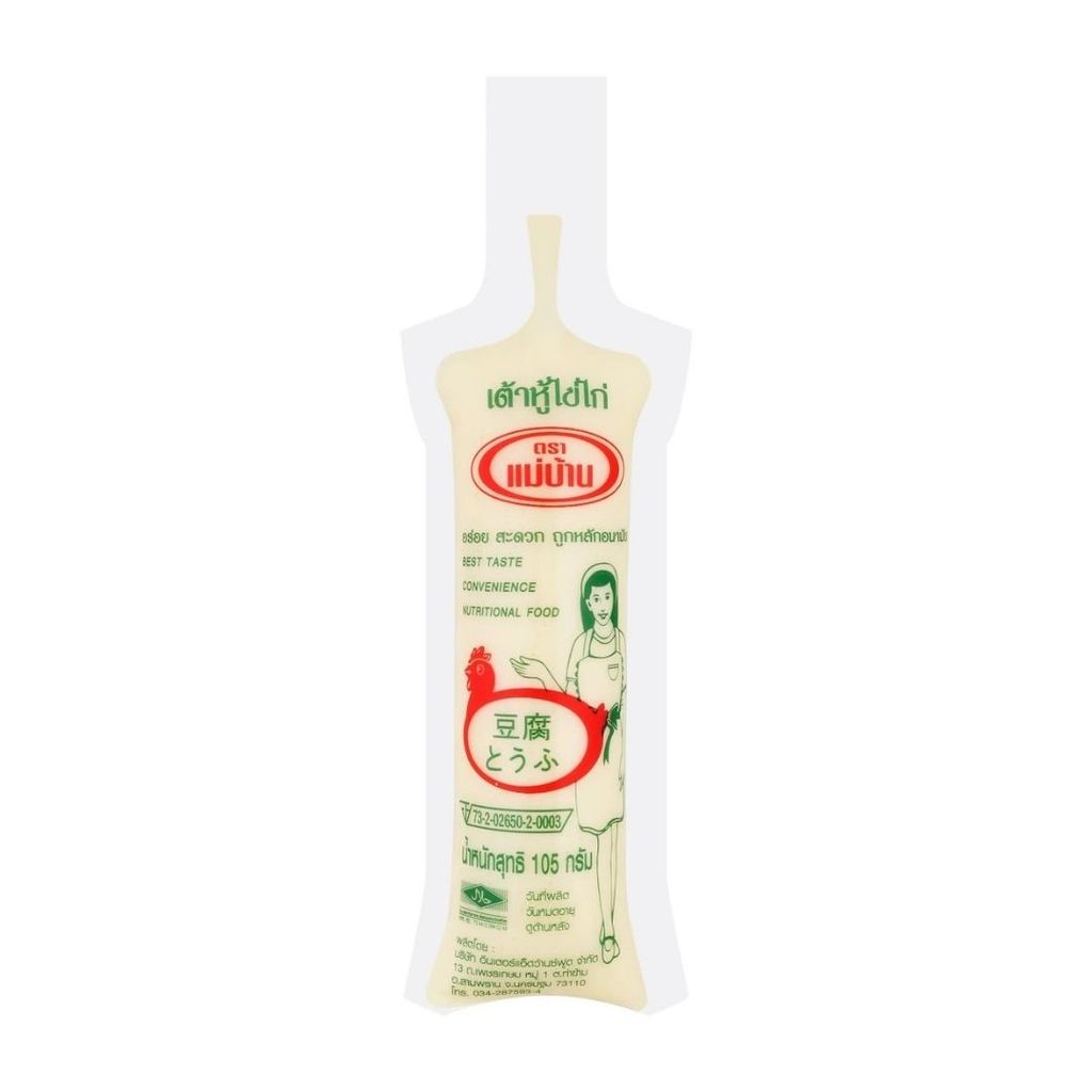 แม่บ้าน เต้าหู้ไข่ไก่ Maeban Chicken Egg Tofu 105g.