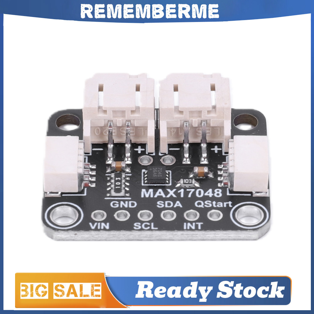 MAX17048 LiPoly/LiIon แบตเตอรี่สําหรับ STEMMA JST PH QT Qwiic Gauge โมดูลแบตเตอรี่เครื่องวัดแบตเตอรี่ลิเธียมโมดูลตรวจจับ