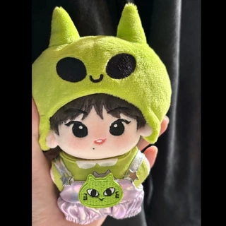 10 ซม.ผ้าฝ้ายตุ๊กตาหมวก 13 ซม. Self-Mucking Bear Alien แว่นตาตุ๊กตาน่ารักแต่งตัวเปลี่ยน