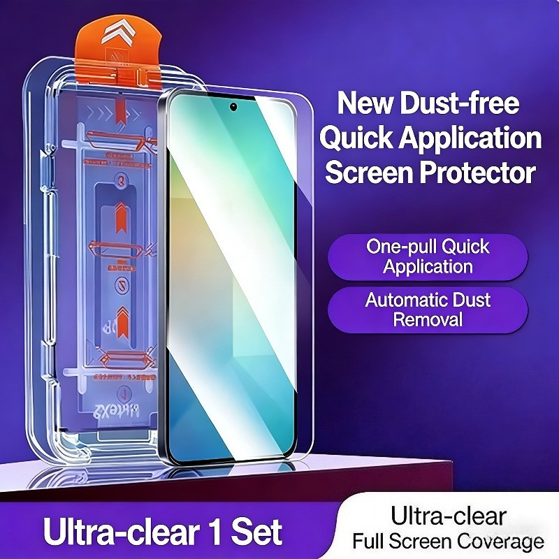 1-2PCS Full Coverกระจกนิรภัยป้องกันหน้าจอสําหรับVIVO IQOO Neo 10 Pro + 11 9 8 9s Pro + 15T 15 13 12 