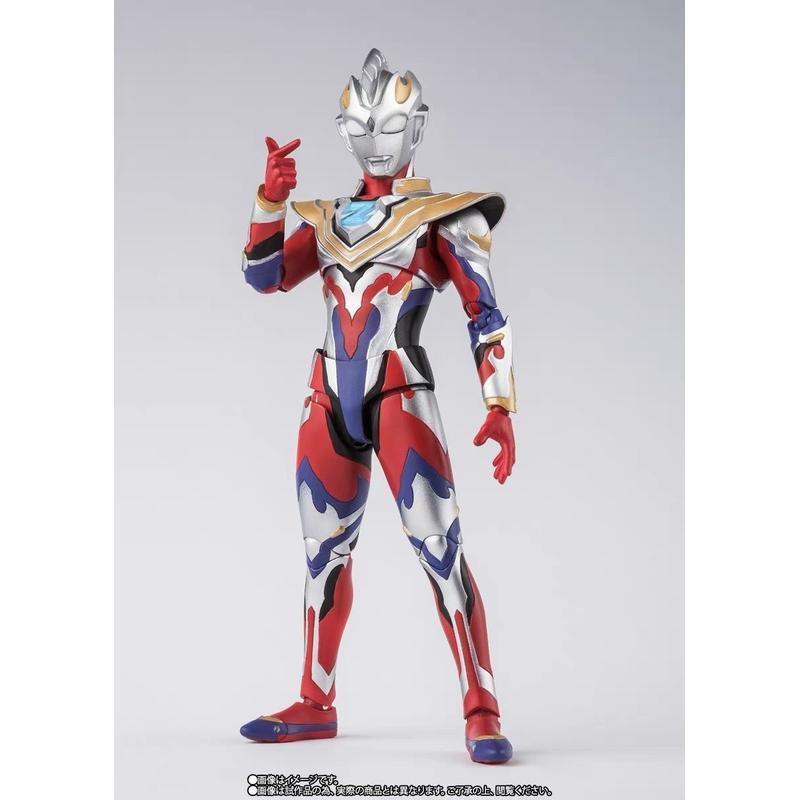 จัดส่งในวันเดียวกัน Toy Soul Limited SHF Zeta Ultraman Gamma Future Form Diga Dinaga Gaia Ready Stoc