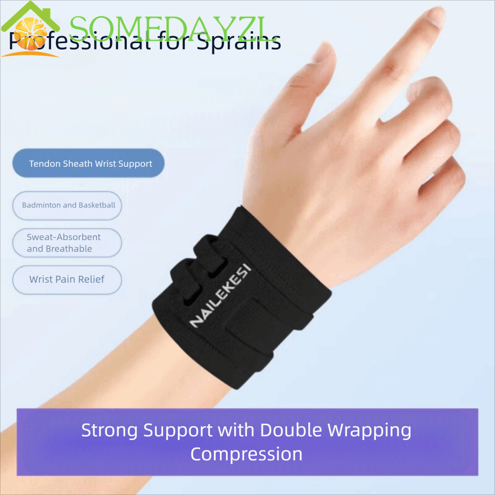 SOMEDAYZL 1 PC สายรัดข้อมือ, Ultra-Thin Compression กีฬาสายรัดข้อมือ, Tendonitis แพลงความยืดหยุ่นสูงน้ําหนักเบา Breathable WRIST Wraps Carpal Tunnel