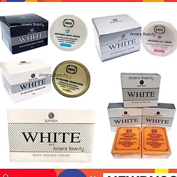 ครีมไวท์เอสเซ้นท์ White Essence Cream By Supara ผลิตภัณฑ์บำรุงผิวหน้า มี2ขนาด5,10g.
