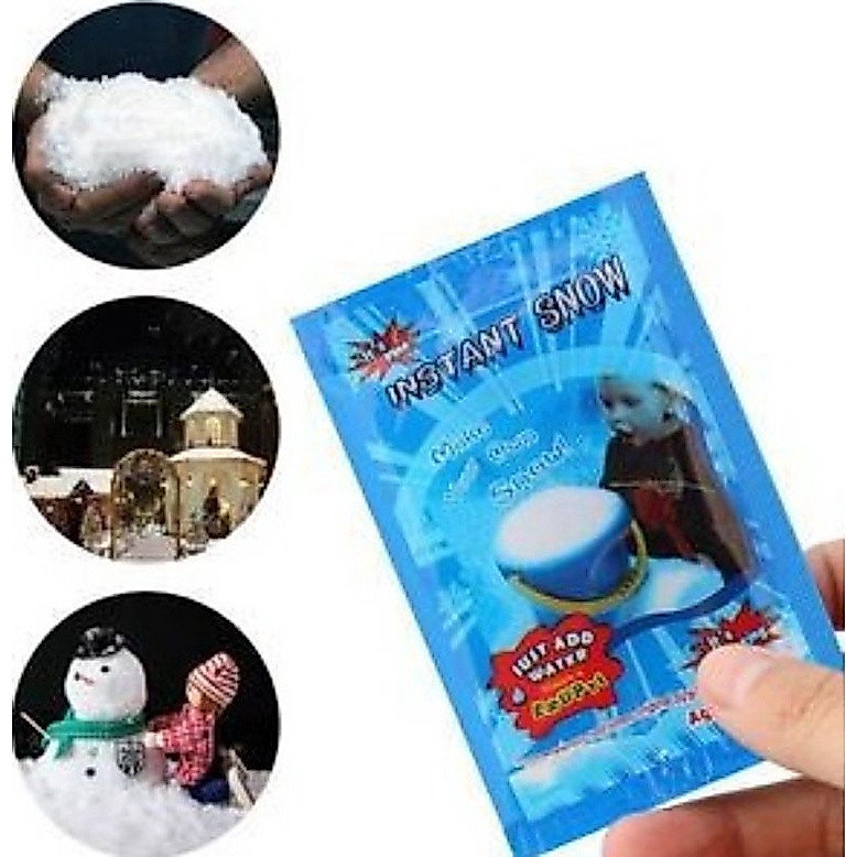 หิมะเทียม​ พรีเมี่ยมไว้เล่นสนุกเพลินๆ​ เก็บได้นาน​ซื้อ 10​ แถม​ 1