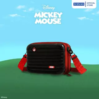 DS Mini Luggage Bag กระเป๋าสะพายข้าง ลิขสิทธิ์แท้ Disney / Pixar ดีไซน์กระเป๋าเดินทาง ขนาดมินิ มีสายสะพาย