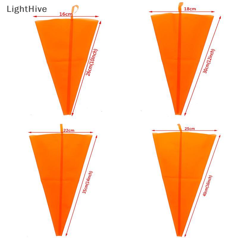[LightHive] ถุงขนมซิลิโคนแบบใช้ซ้ําได้ ท่อเครื่องมือตกแต่งเค้ก DIY Cupcake Pastry Bag (TH)
