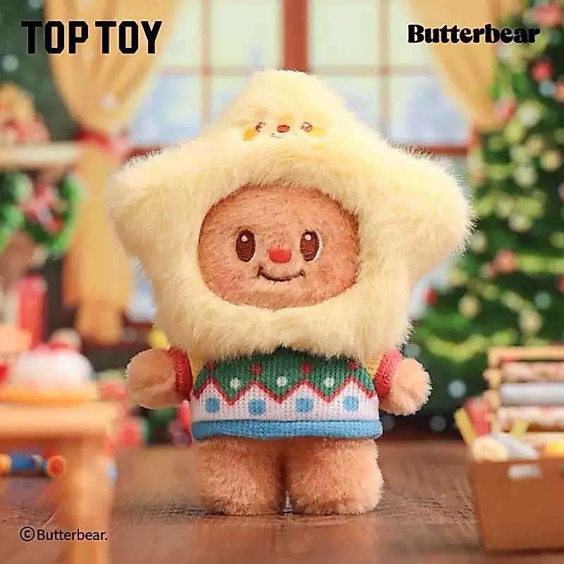 พร้อมส่ง🇹🇭✨ (ของแท้💯) TOPTOY 🎀 พวงกุญแจห้อยกระเป๋า น้องหมีเนย 🐻 ButterBear 🧈 (แบบจุ่ม/เลือกตัว)