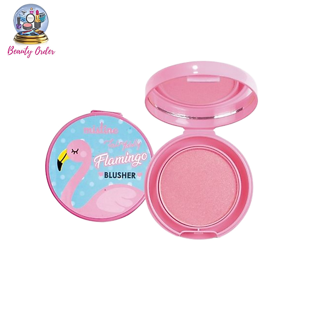 บลัชออน มิสทีน แฟรี่ ดอลลี่ ฟลามิงโก้ บลัชเชอร์ 3 กรัม Mistine Fairy Dolly Flamingo Blusher 3 g.