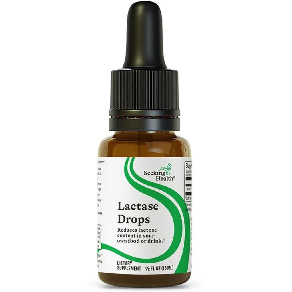 LOHAS Healthy Lactose Enzyme Drops-Lactose Enzyme Agent สําหรับ Tract.Relieve Digestive System Disco