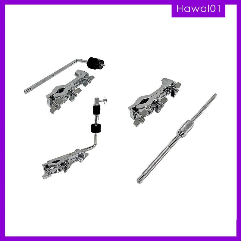 [Hawal] Drum Rack Clamp Accessory Cymbal Attachment Arm Bracket สําหรับ Music Percussion Studio Setu