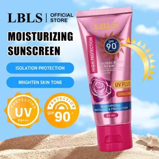 🔥ซื้อ 1แถม1🔥LBLS ครีมกันแดด SPF90+++ 3 IN 1 Rose Sunscreem กันน้ำและกันเหงื่อ มัลติเอฟเฟ็กต์ ครีม มอยส์เจอร์ไรเซอร์ 60ML