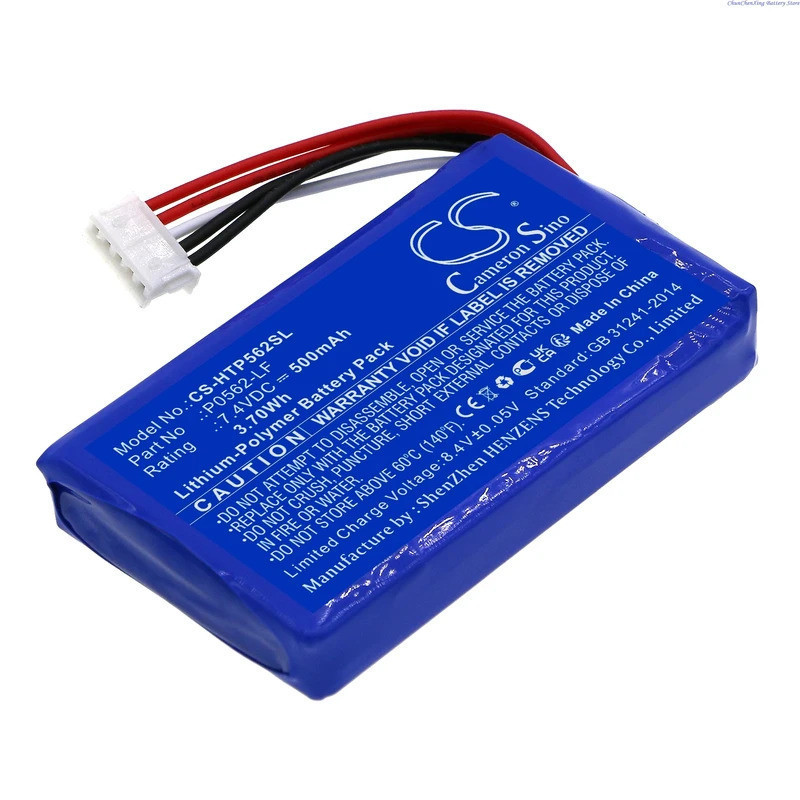 Cameron Sino 7.4V 500mAh แบตเตอรี่สําหรับ HP Sprocket 200 1AS89A (ขั้วต่อที่แตกต่างกัน), 2FR85A 5XH4