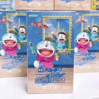 【พร้อมส่ง】KAYOU Doraemon Nobita's Painting Adventure ซองการ์ด Painter การ์ดสะสมอนิเมะ ของสะสมโดราเอมอน ของขวัญวันเกิด
