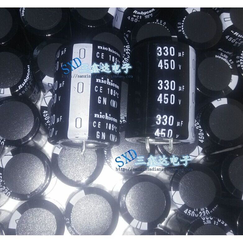 450V330UF 330UF450V ยี่ห้อใหม่เครื่องเชื่อมอินเวอร์เตอร์ Power Inverter Capacitor 25 * 45 30 * 40