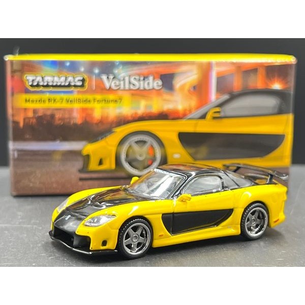 Tarmac Works
Mazda RX-7 VeilSide Fortune7 Yellow / Black