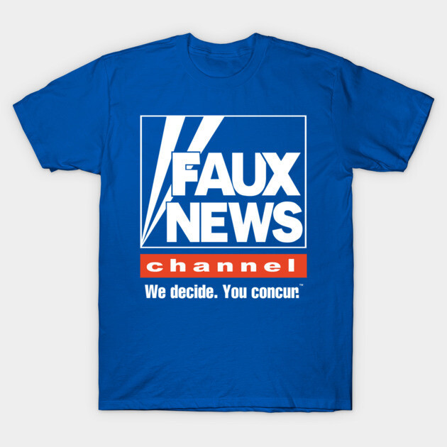 เสื้อยืด Vintage Faux News T-Shirt แท้ Cotton 100% y2k เกาหลี สไตล์ สวยๆ S-5XL ใส่สบายๆ แขนสั้น