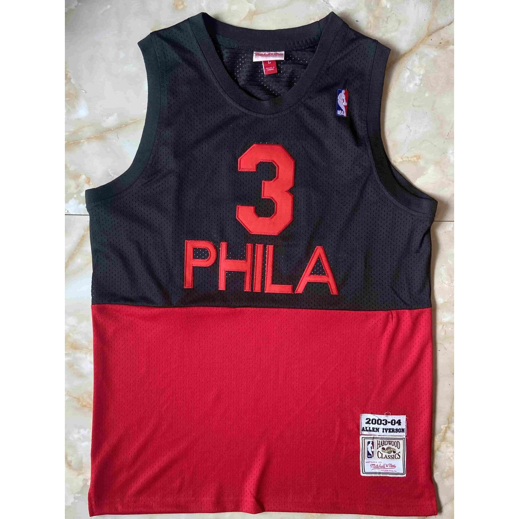 ผู้ชาย Allen Iverson Philadelphia 76ers Mitchell Ness Reloaded 2.0 Swingman Jersey