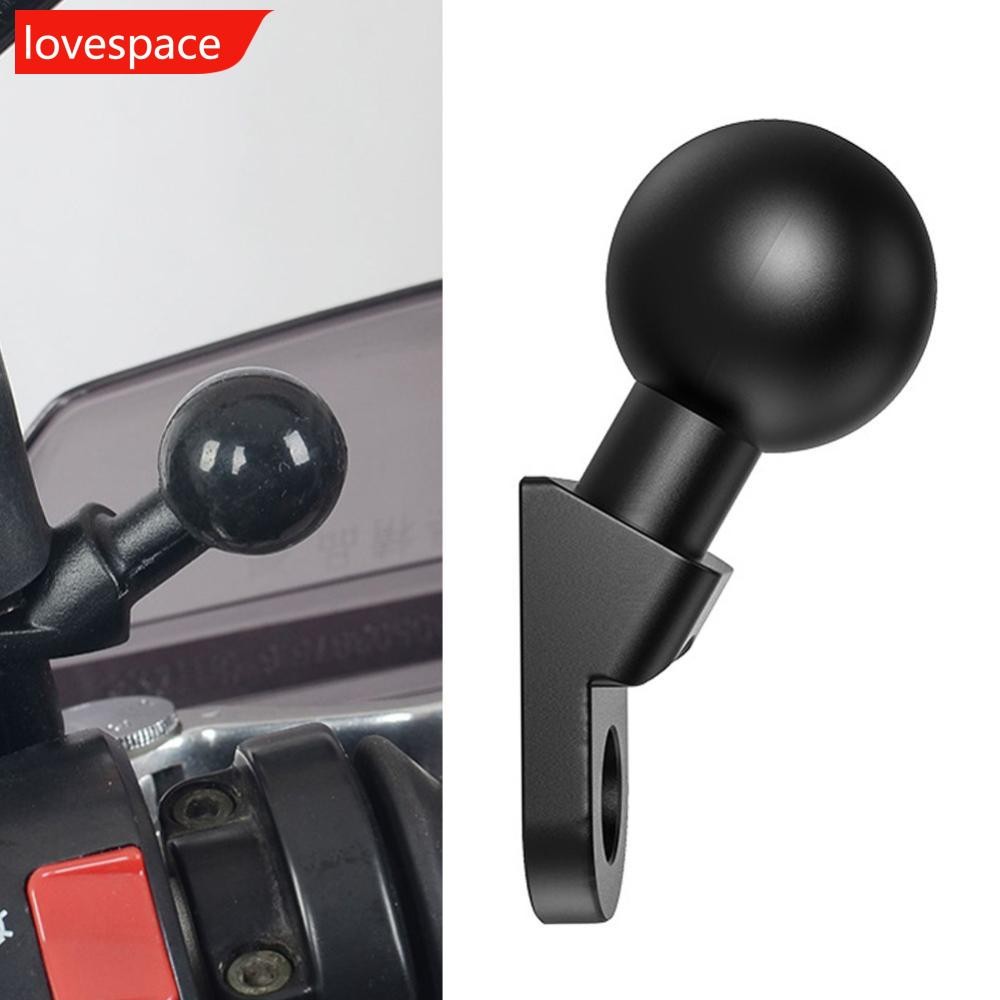 LOVESPACE รถจักรยานยนต์รถ Headrest 1 นิ้วสําหรับ GPS โทรศัพท์ผู้ถือ M6 M8 M10 ฐานสําหรับกล้องอุปกรณ์