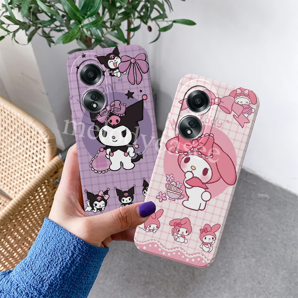 [MC6] Oppo A58 A18 A38 A78 A98 A17 A17k Reno 8t 4g 5g Bumper - Tpu - Motif S4nri0 - Softcase - All T