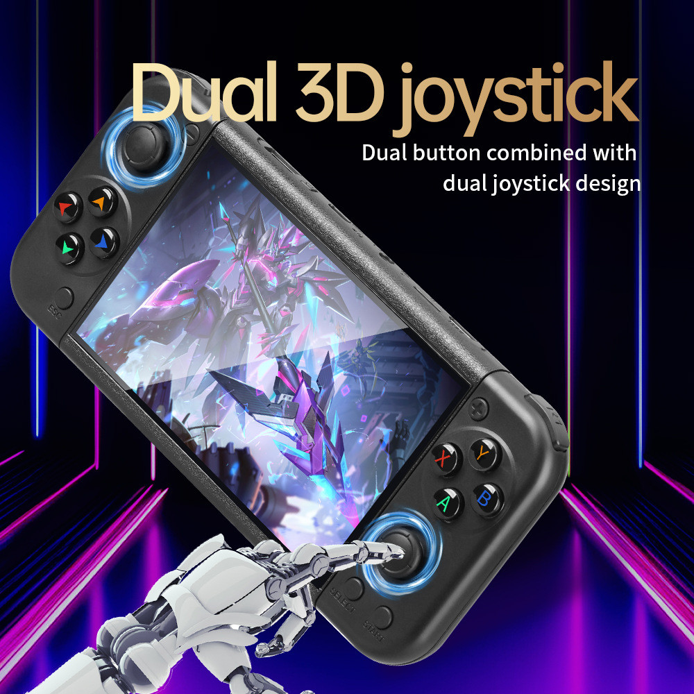 RG50XX จอยสติ๊กเกมคอนโซล GBA อาเขต Nostalgic HD หน้าจอขนาดใหญ่ LINUX ระบบ PSP เปิดแหล่งมือถือ