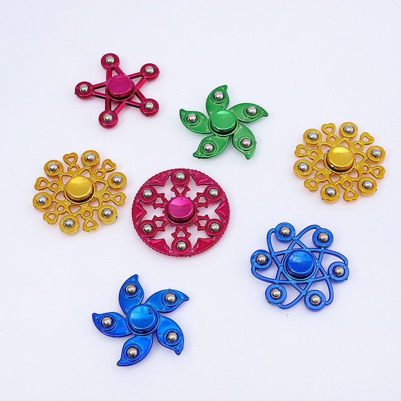 ของเล่นเด็ก Fidget Spinner หมุน Spinner Vent Decompression ของเล่น Mecha Spinner Stall Temple Fair N