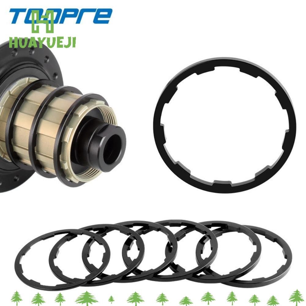 YUEJI และ TOOPRE จักรยานเสือหมอบ อลูมิเนียม Hub Spacer สำหรับเพิ่มความสูงของ hub MTB