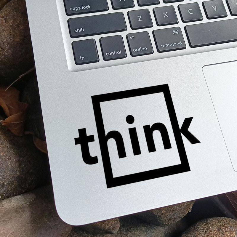 สติ๊กเกอร์ Macbook สติ๊กเกอร์แล็ปท็อปคําคมสร้างแรงบันดาลใจสําหรับ 13 14 15 นิ้ว Macbook Air Retina P