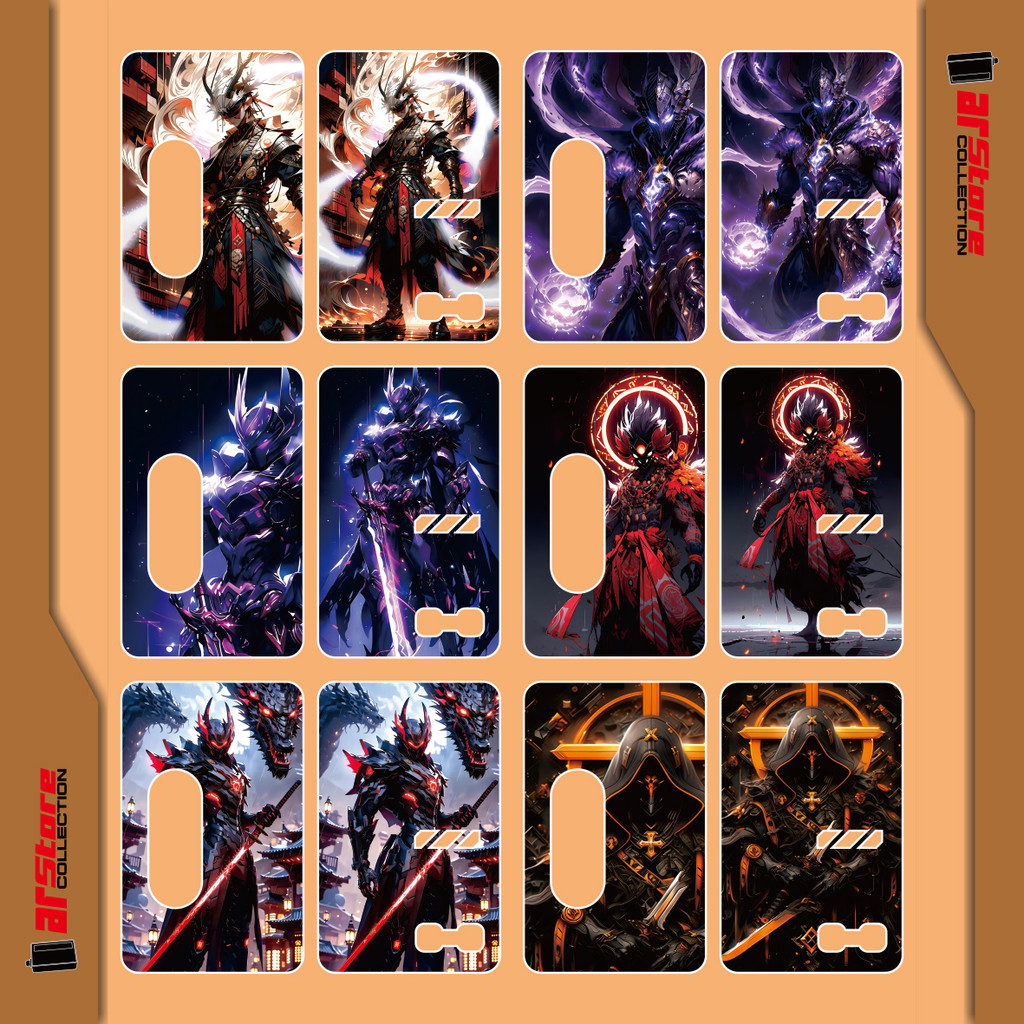 PULSE AIO V2 BACKDOOR PANEL KIT PRINT UV AI CHARACTER EDITION * ksan.id