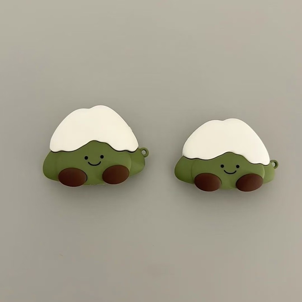 สําหรับ GOOJODOQ J201 J206 เคสหูฟัง Creative Matcha Snow Mountain Emote