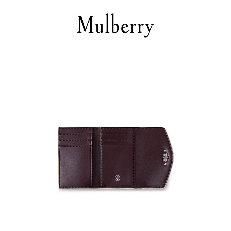 กระเป๋าสตางค์ Mulberry Darley สไตล์ใหม่ พับได้ มีช่องเก็บเยอะ