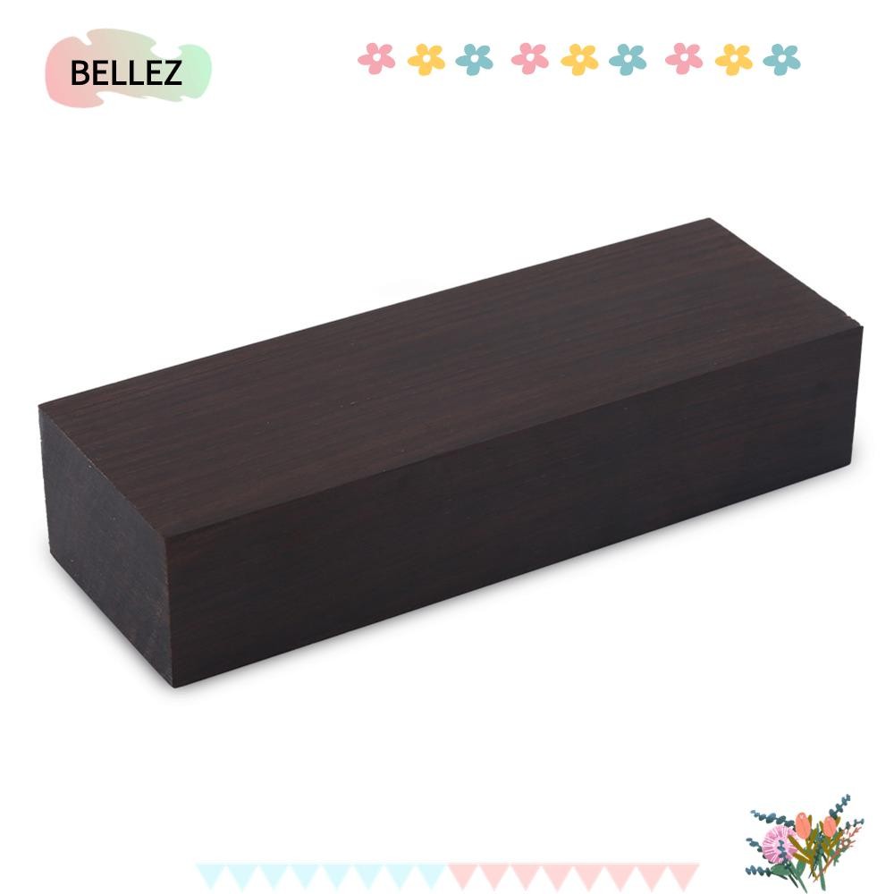 BEBZ Ebony Wood Wood Wood Wood Timber Handcraft Black Ebony Lumber ไม้ดําเปล่า​ 12 * 4 * 2.5ซม​ วัสด