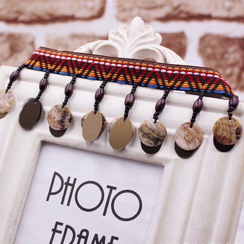 1Yards/Lot ทองแดงพู่ลูกไม้ริบบิ้นปัก Trim ผ้าสําหรับเย็บ Braid เสื้อผ้าเครื่องแต่งกายเย็บปักถักร้อยผ้าไหม Trim Handmade เย็บ Fringe สําหรับผ้าม่านอุปกรณ์เสริม