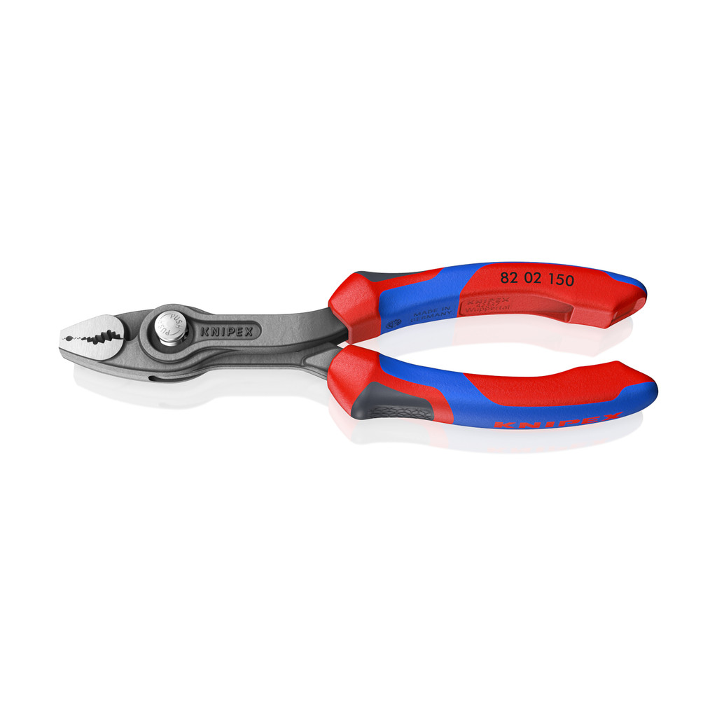 KNIPEX TwinGrip Slip Joint Pliers 150 mm คีมปากขยาย 150 มม. รุ่น 8202150