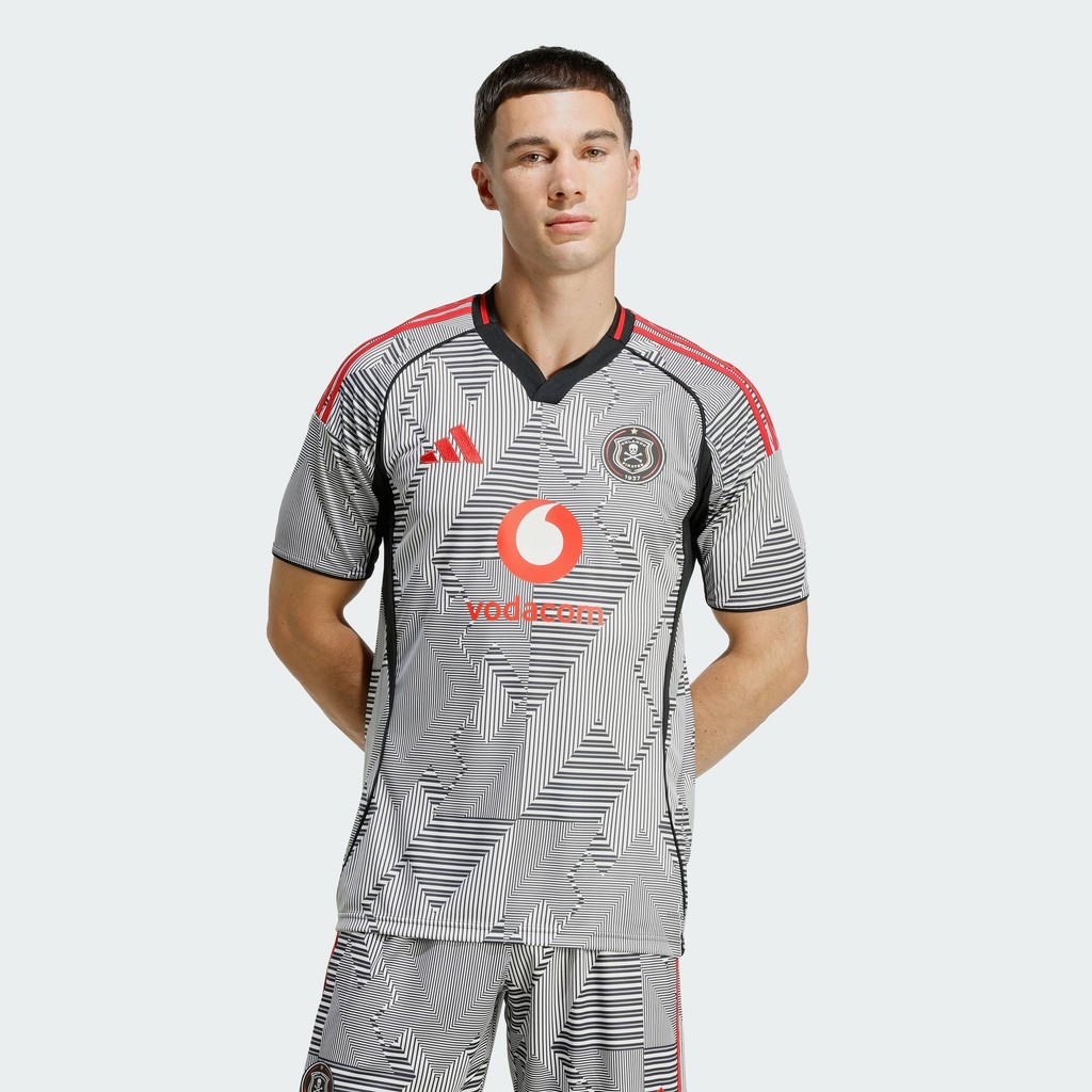Adidas Football Orlando Pirates 25/26 Away Jersey ผู้ชาย สีดํา JI7285