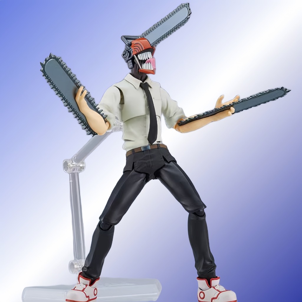 Figma Max-586 Chainsaw Man Chainsaw Man Dianzhi Electric Times Super Movable Hand-Made ชุดเครื่องประ