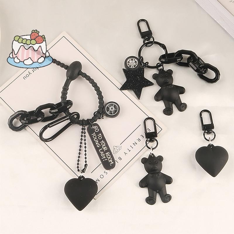 การ์ตูนผูกโบว์หมี[charms] สำหรับตกแต่งกระเป๋าและพวงกุญแจ พร้อมบริการชำระเงินปลายทาง(COD)