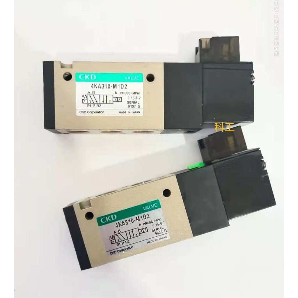 ยี่ห้อใหม่ CKD Solenoid วาล์ว 4KA/4KB210/220/230/249/219-06-M1B/L/S/C2/D2 4KB210-B
