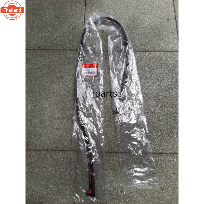 คิ้วกระจกังลมหน้า Honda civic fb คิ้วหลังคา civic fb 2012-2018 อะไหล่แท้ priceเส้นละ