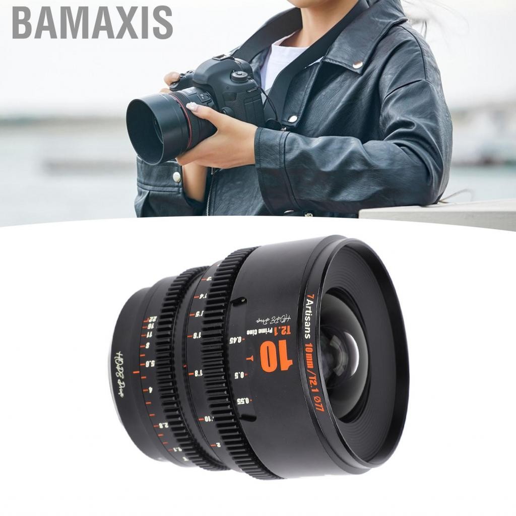 Bamaxis เลนส์กล้อง E เมาท์ Cine 260 องศาโฟกัสสำหรับ A3000 A5000 A5100 A5100L (สีดำ)